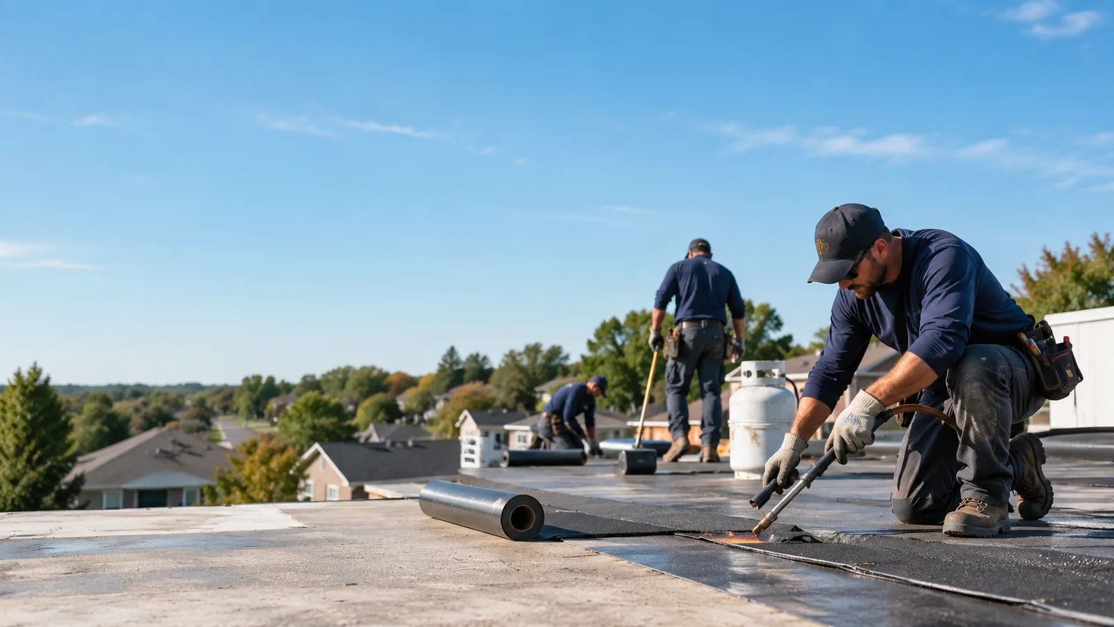 Flat Roof Leak Repair providers in Keystone, IN